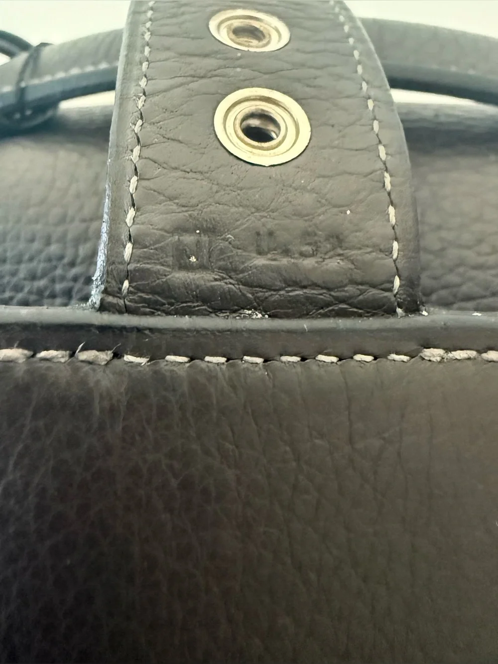 Hermès Togo Sac à Depeches 41 gray